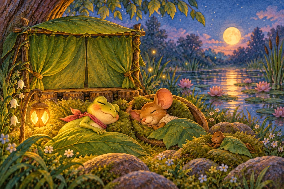 Gute Nacht, kleine Bühne