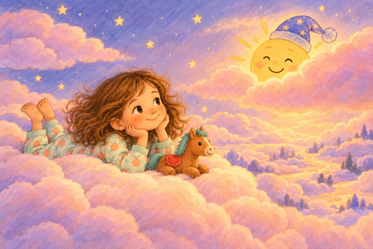 Die Sonne geht ins Bett
