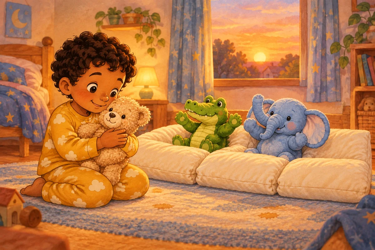 Der Teddy ist noch nicht bereit